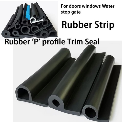 Rubber profile trim - 'p',