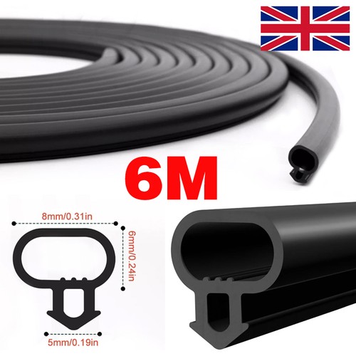 Universal black seal upvc door - universal,