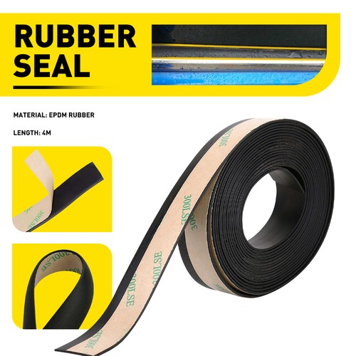 Flat type rubber seal strip - type,