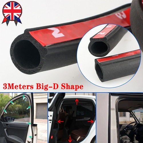 Big shape door - d-shape, rubber