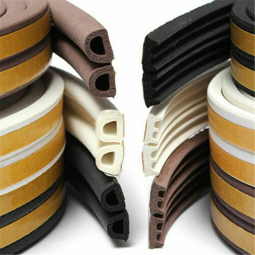 Rubber seal weather strip - 5m,