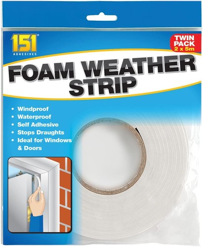 Foam draught excluder rubber - draught,