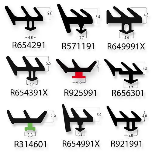 Upvc window door e - door, e-gasket